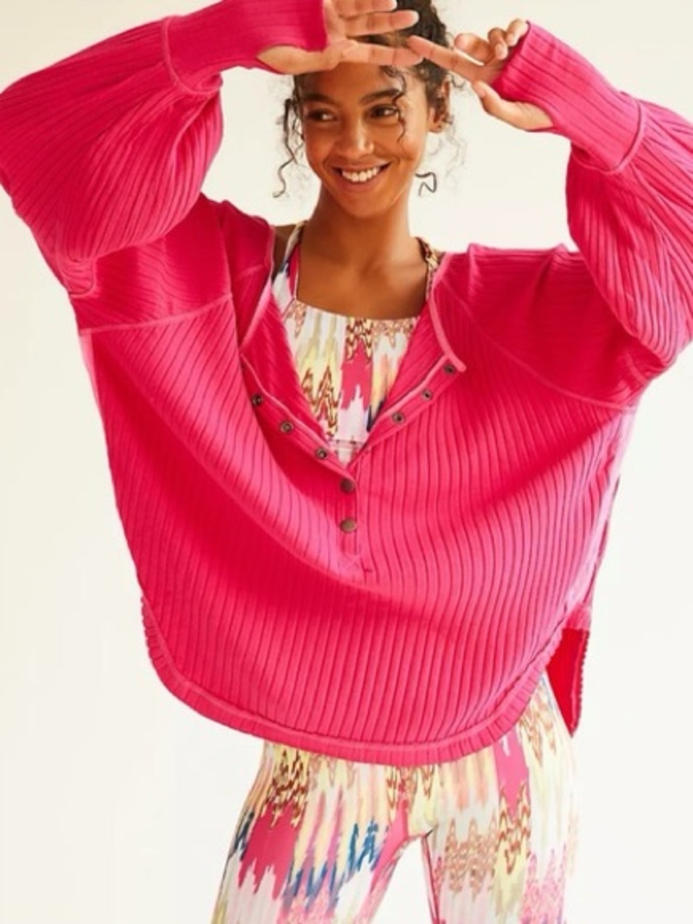 Free People Movement Bella Henley Tee